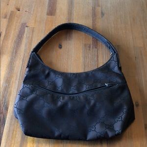 Gucci black and brown handbag